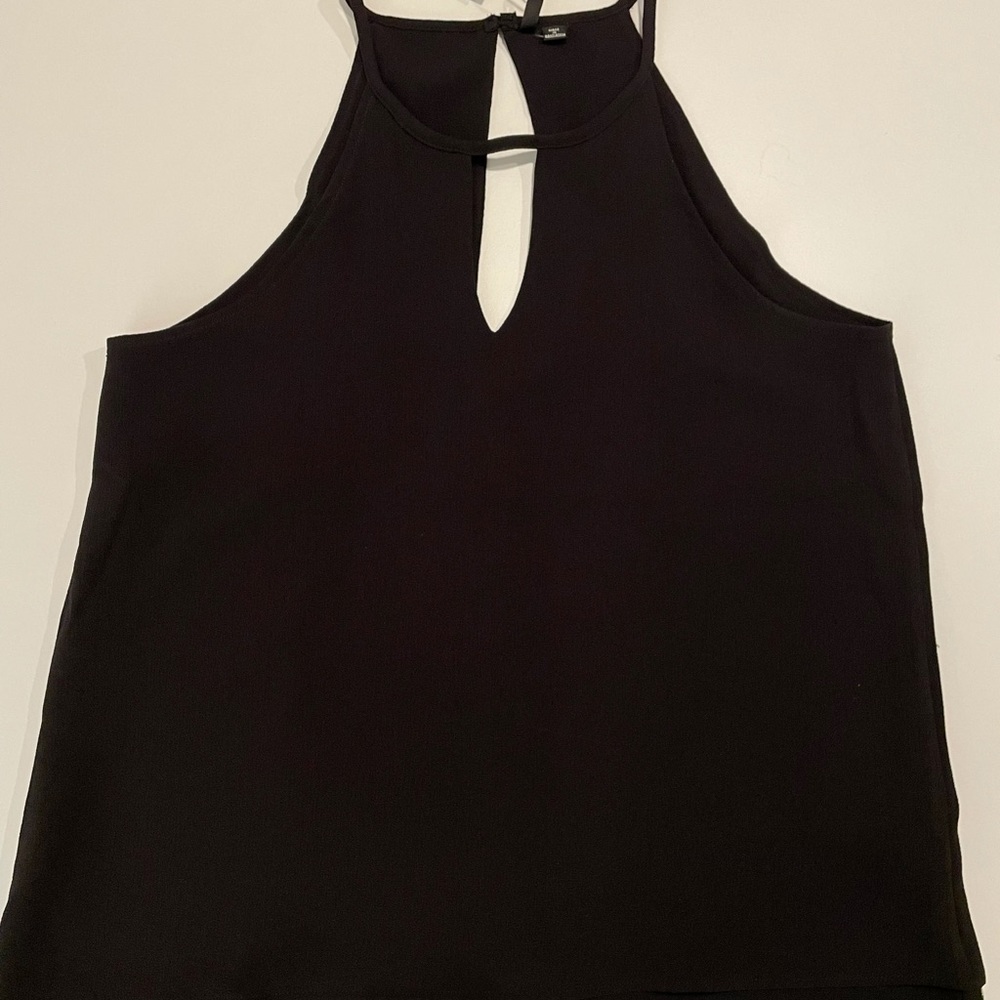 Black tank top